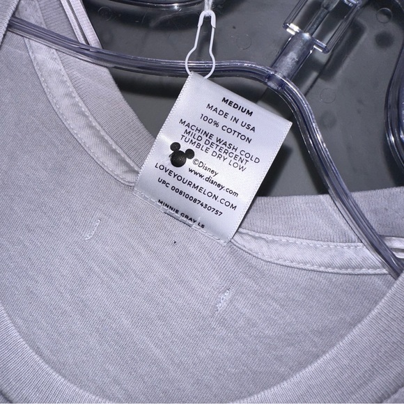 Disney X Love Your Melon Minnie Mouse Long Sleeve T Shirt Size Medium NEW - Picture 7 of 7